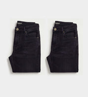 Jeans 2er Pack - All Black