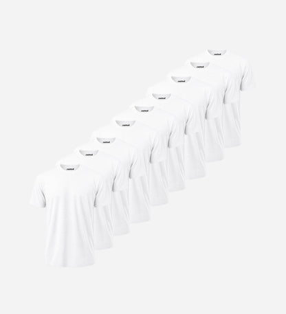 All White 9er Pack