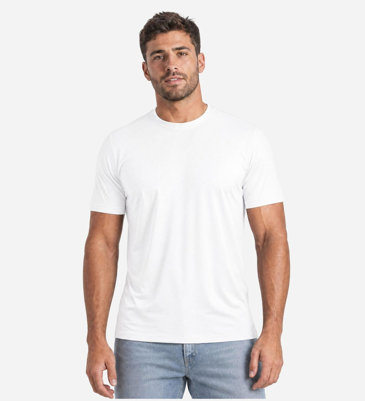 All White Bamboo T-Shirt 3er Pack
