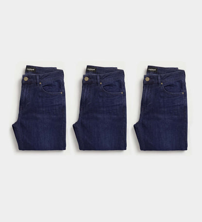 Jeans 3er Pack - All Indigo