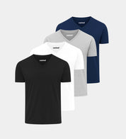 V-Neck Essential 4er Pack
